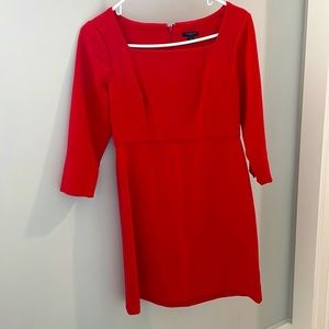 Ann Taylor short red dress